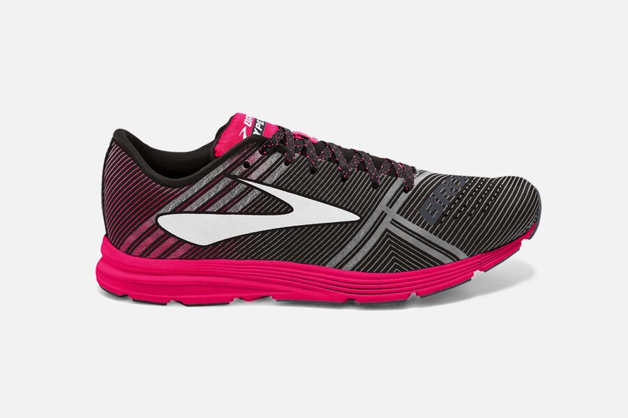 Zapatillas Trail Brooks Hyperion Mujer Negras/Rosas España FZCH63129